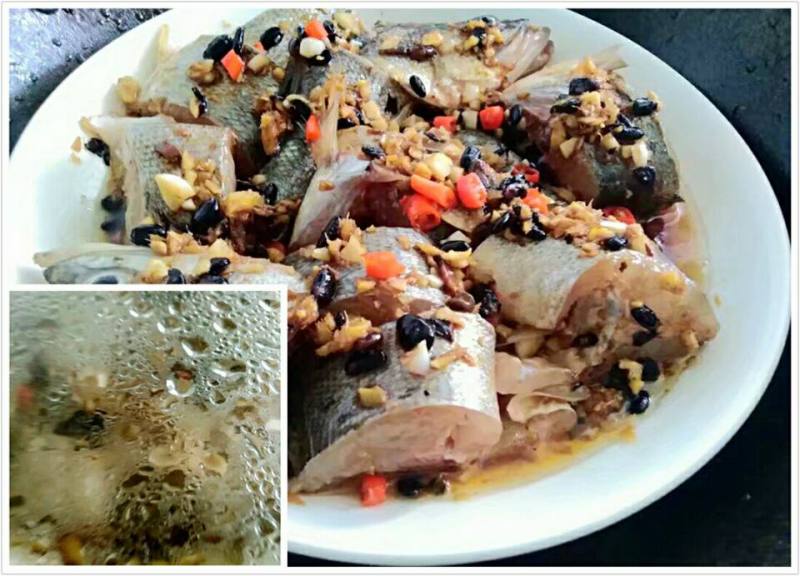 Steps to Make Steamed Sea Bass with Garlic and Fermented Black Beans