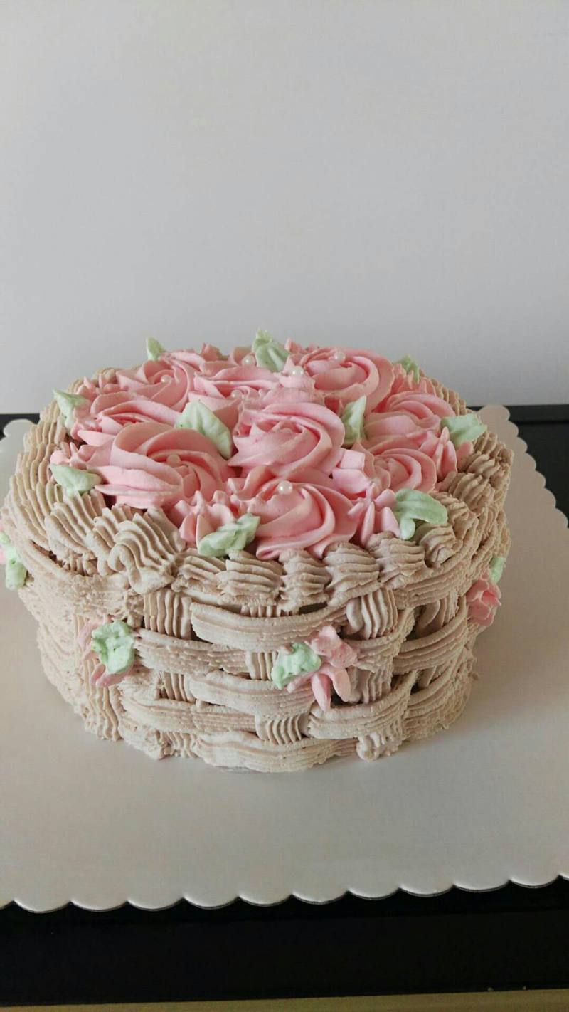 Flower Basket Cake