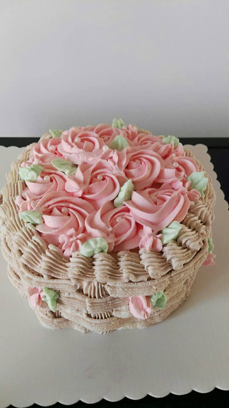 Flower Basket Cake