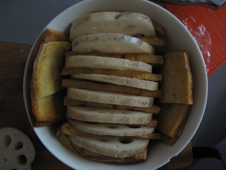 Vegan Braised Pork with Preserved Vegetables Cooking Steps