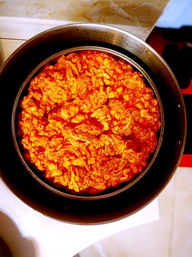 Steps for Cooking Steamed Lamb with Rice Flour