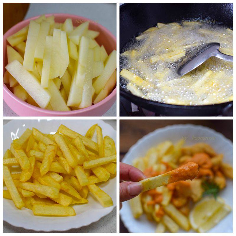 Steps for Making Fish and Chips