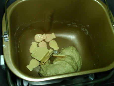 Steps to make Green Tea White Chocolate Cheesecake Bun