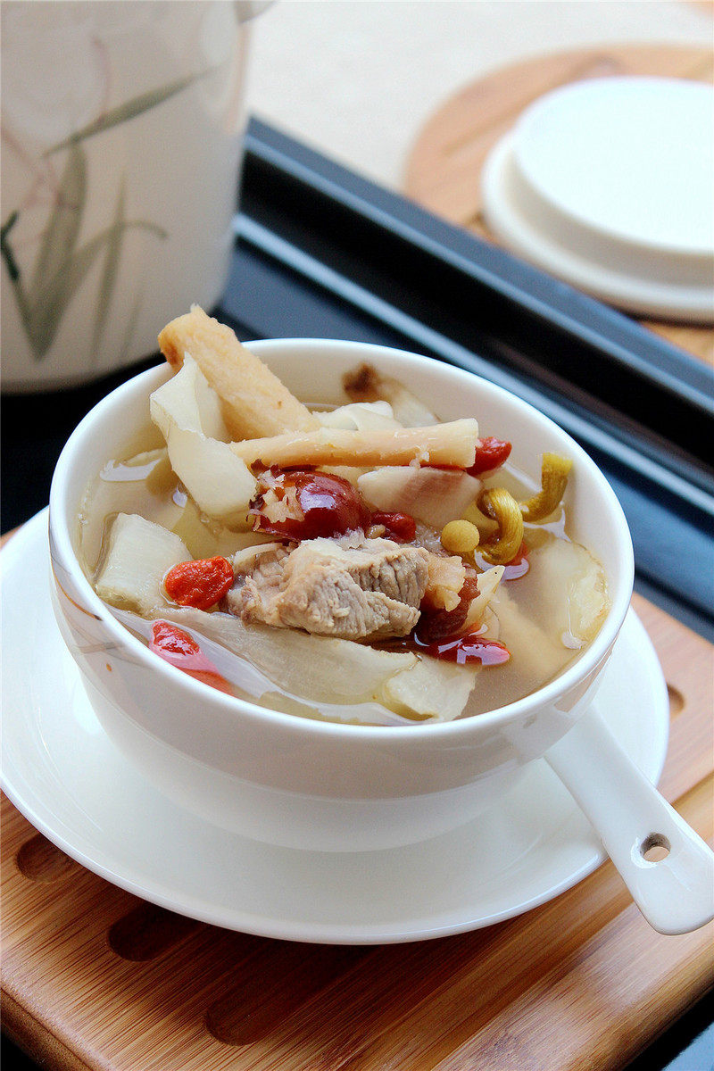 Yuzhu and Codonopsis Pilosula Stewed Pork Ribs Cooking Steps