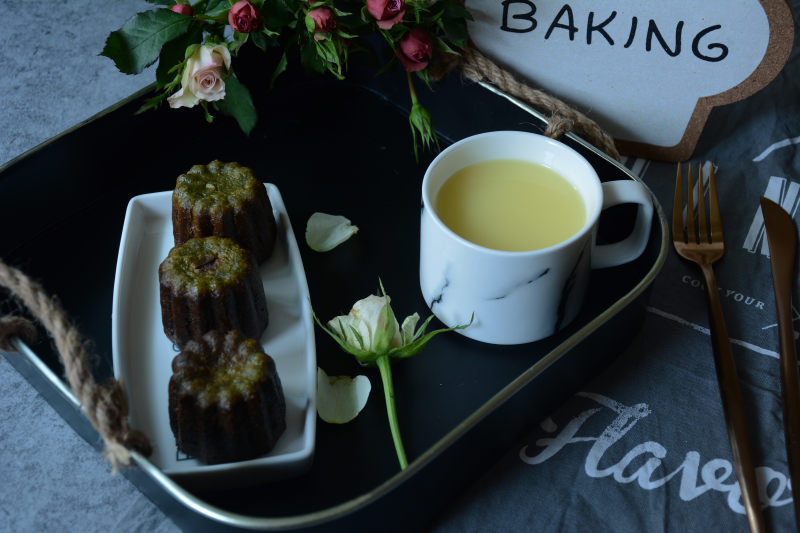 Matcha Madeleines