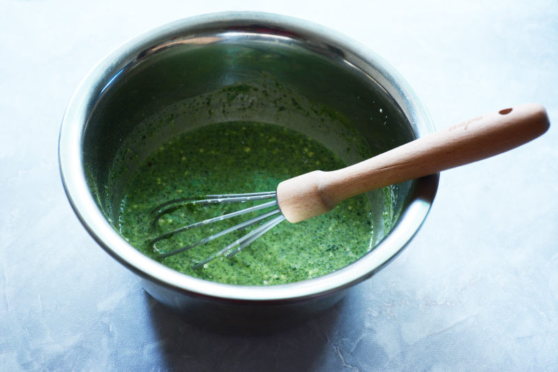 Matcha Madeleines Cooking Steps