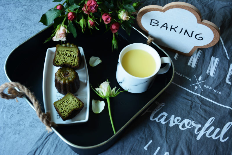 Matcha Madeleines Cooking Steps