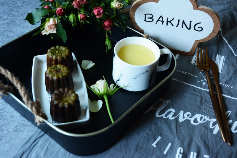 Matcha Madeleines