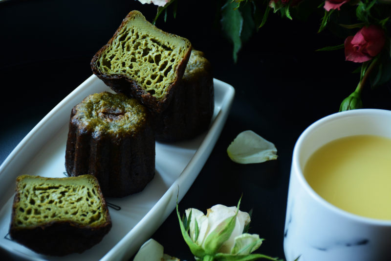 Matcha Madeleines