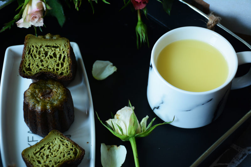 Matcha Madeleines