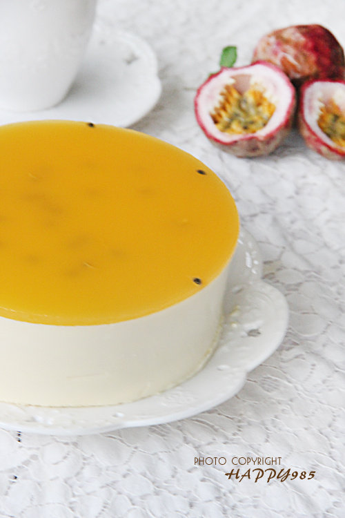 Delicious and Fragrant Passion Fruit Mousse with Amazing Texture