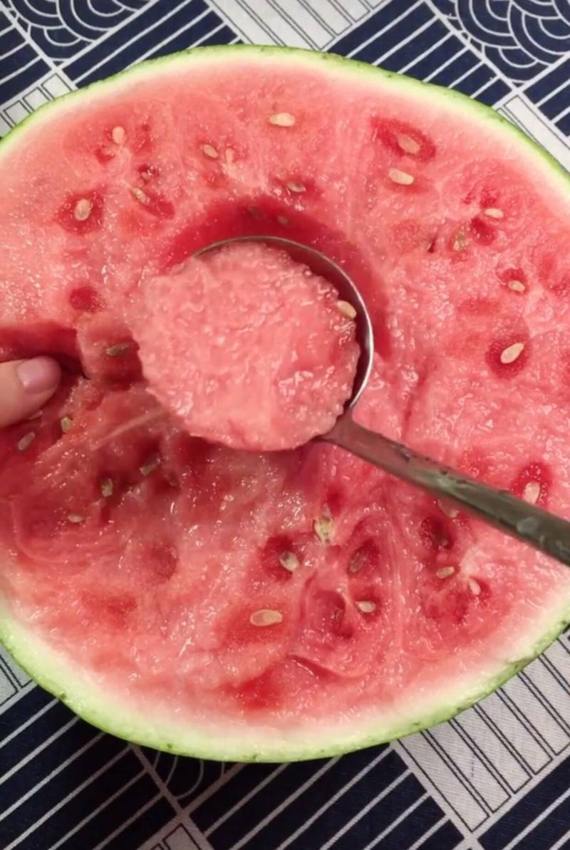 Watermelon Jelly Making Steps