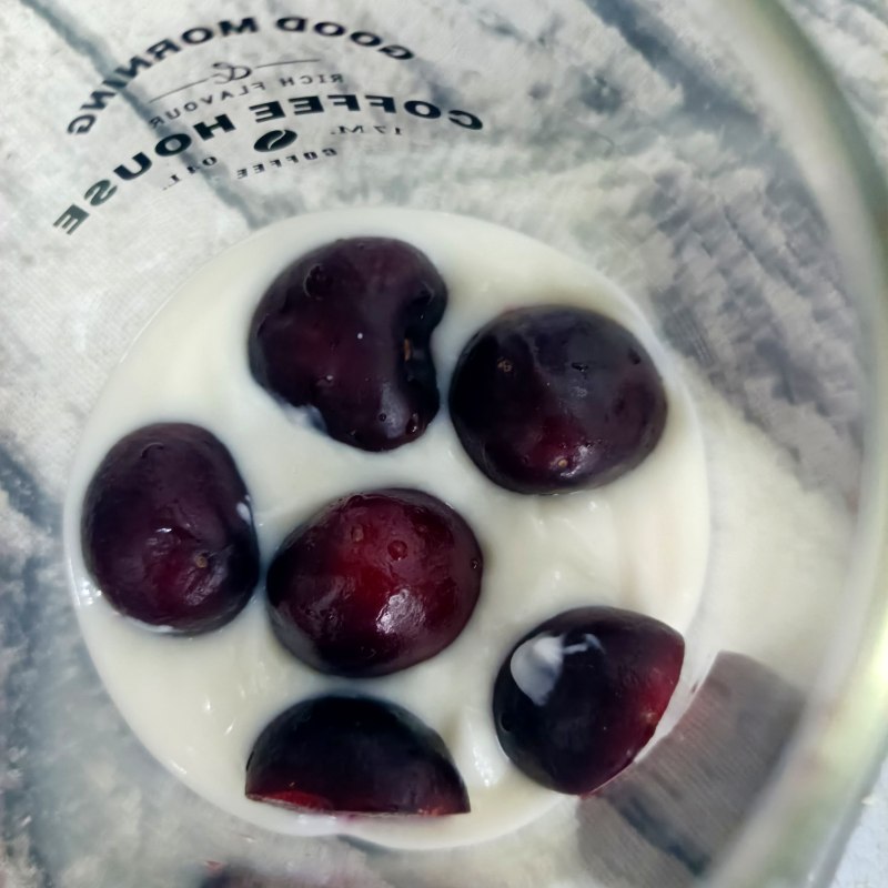 Cherry Oatmeal Yogurt Cooking Steps