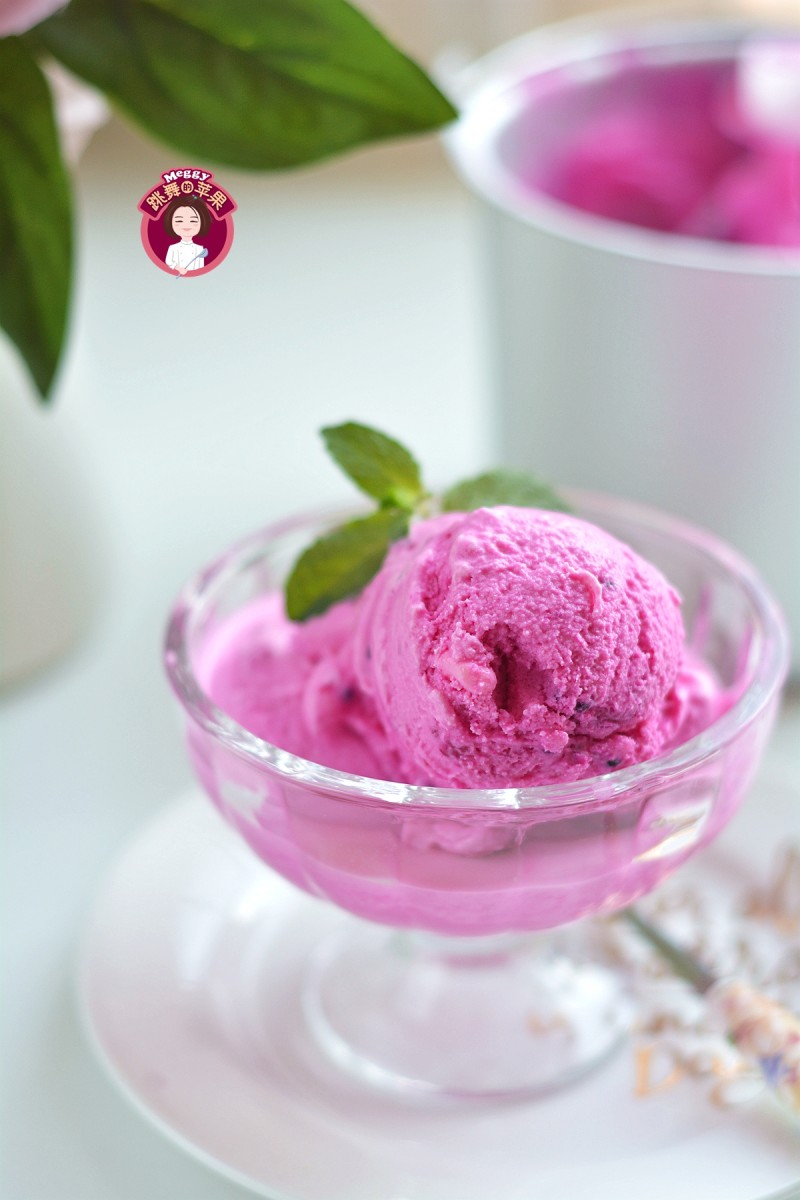 Dragon Fruit Ice Cream