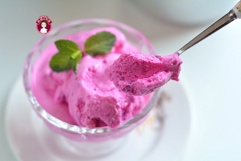 Dragon Fruit Ice Cream