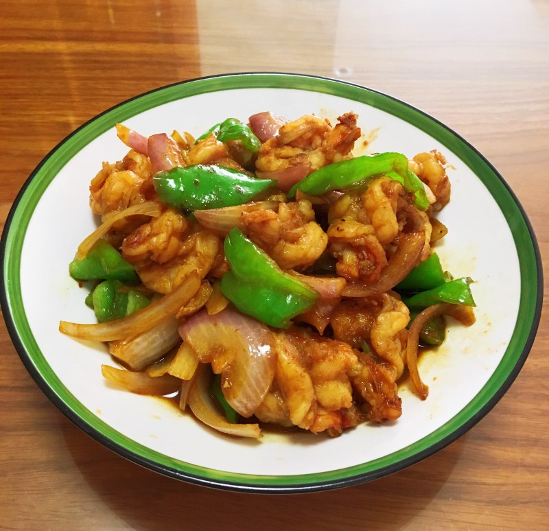 Green Pepper Shrimp