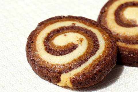 Three-color Swirl Cookies