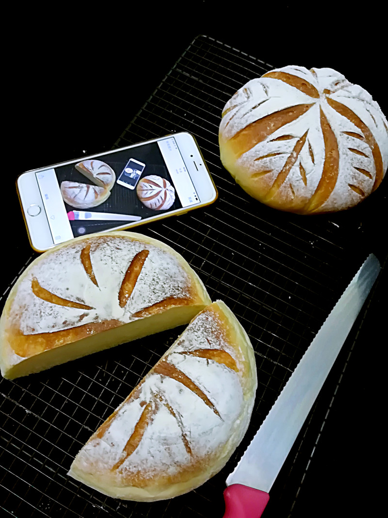 Steps for Making Coconut Soft European Bread