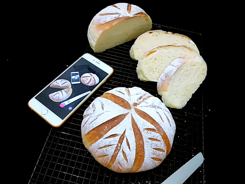 Steps for Making Coconut Soft European Bread