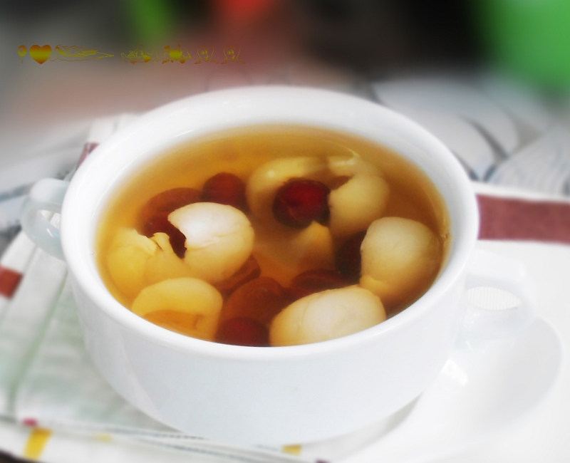 Beautiful Skin and Appearance - Lychee and Red Date Sweet Soup