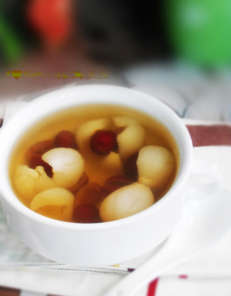 Beautiful Skin and Appearance - Lychee and Red Date Sweet Soup