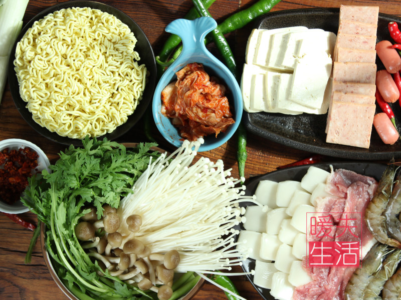 Steps for Making Army Hot Pot