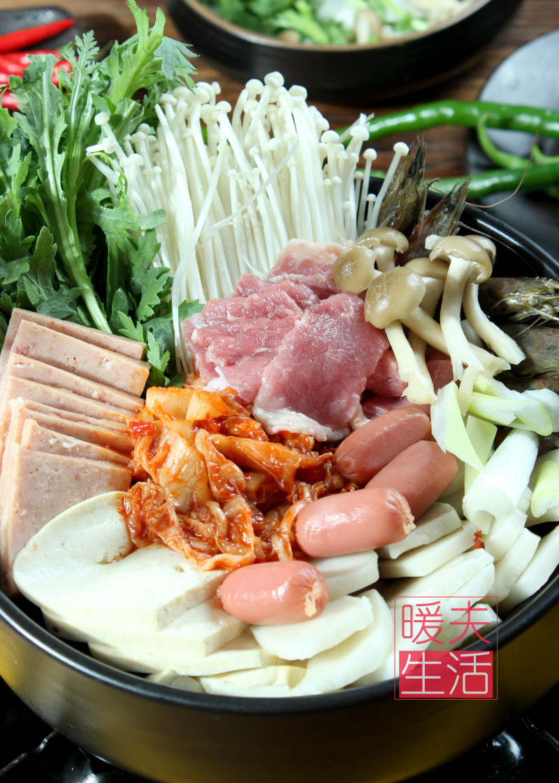 Steps for Making Army Hot Pot