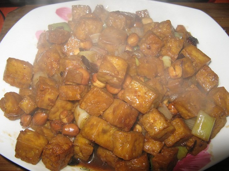 Vegetarian Kung Pao Tofu