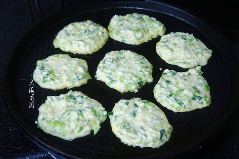 Corn and Egg Vegetable Pancake Cooking Steps