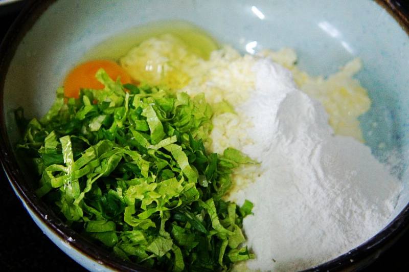 Corn and Egg Vegetable Pancake Cooking Steps