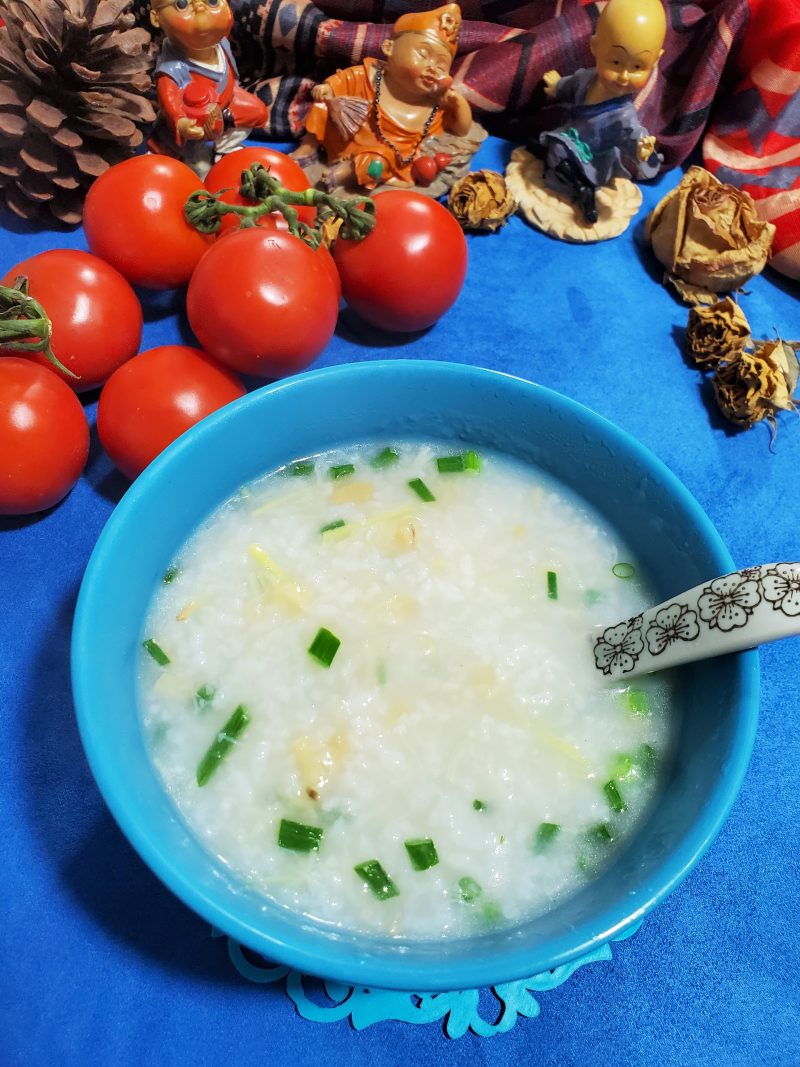 Steps for Making Dried Scallop Congee