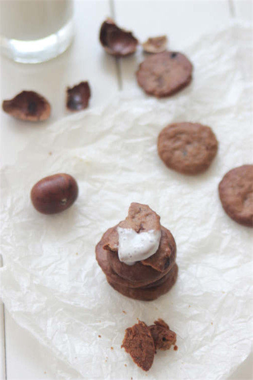 【Tomato Recipe】Banana Chestnut Soft Cookies - Delicious and Stomach-friendly Treat