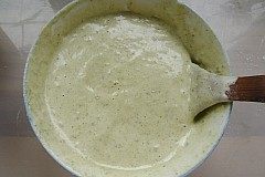 Green Tea Cake Making Steps