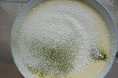 Green Tea Cake Making Steps