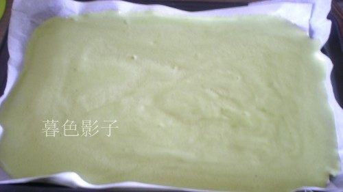 Celery Juice Cake Roll Step-by-Step