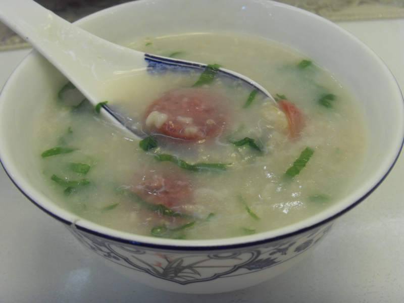 Steps for Cooking Oatmeal Sausage Congee