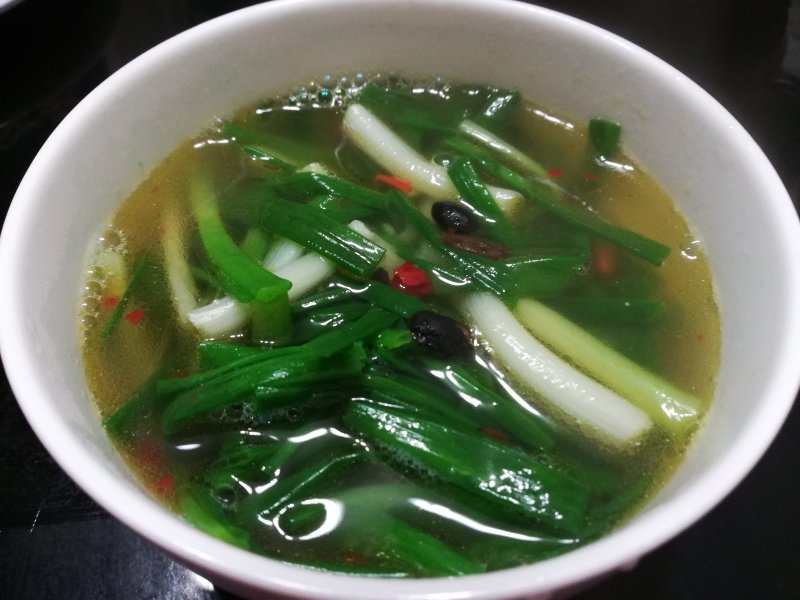 Douchi Scallion Soup