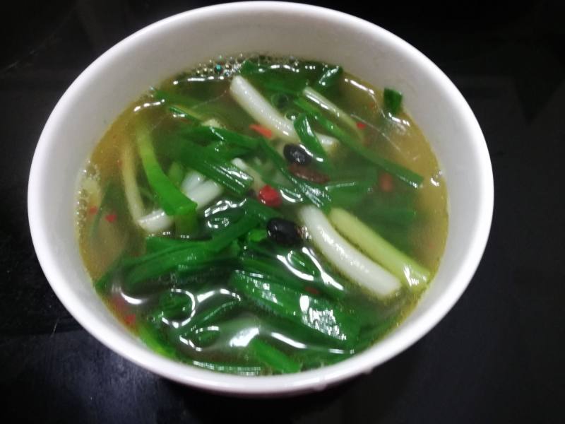 Steps to make Douchi Scallion Soup