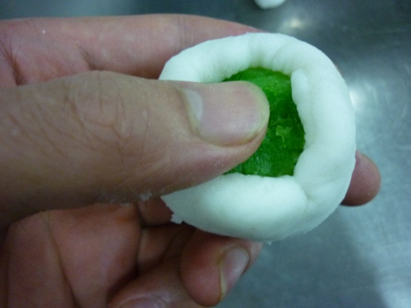 Steps for Making Boat-shaped Dessert【Ice Heart Jade Teapot】