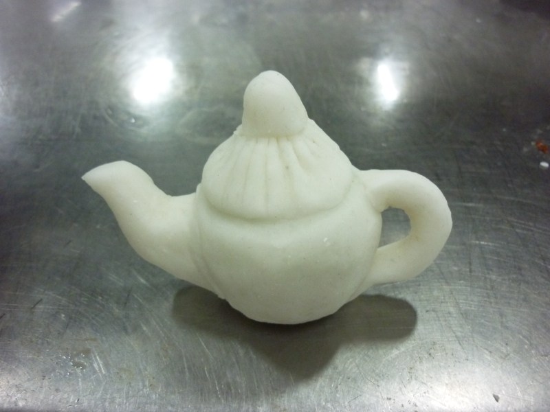 Steps for Making Boat-shaped Dessert【Ice Heart Jade Teapot】