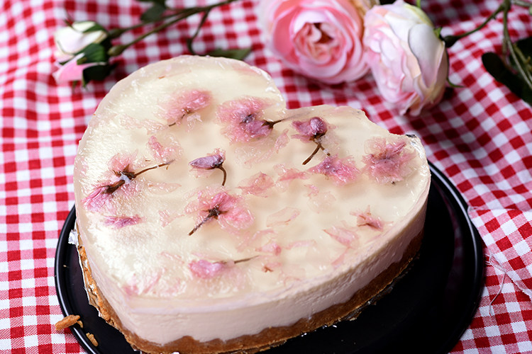 Sakura Cheesecake - Deep Baking Lab