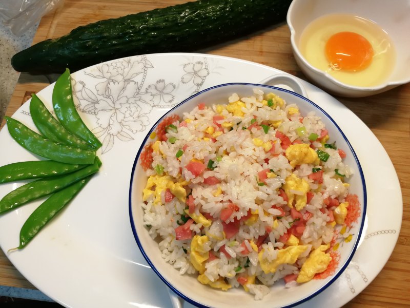 Make Your Kids Love Eating: Pineapple Egg Fried Rice Without Pineapple - Step by Step