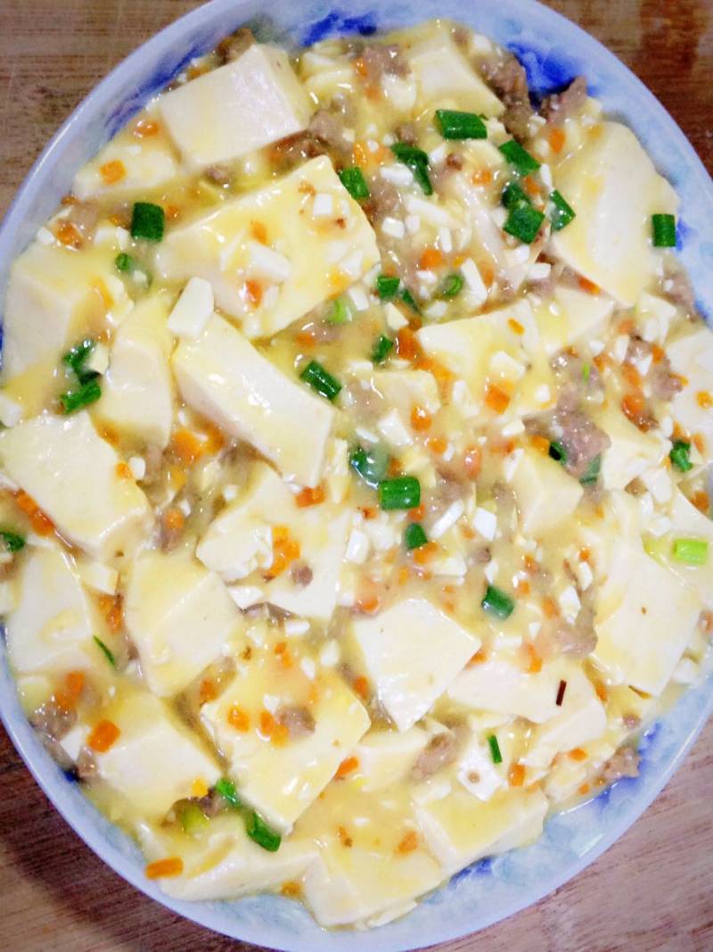 Salted Egg Stewed Tender Tofu