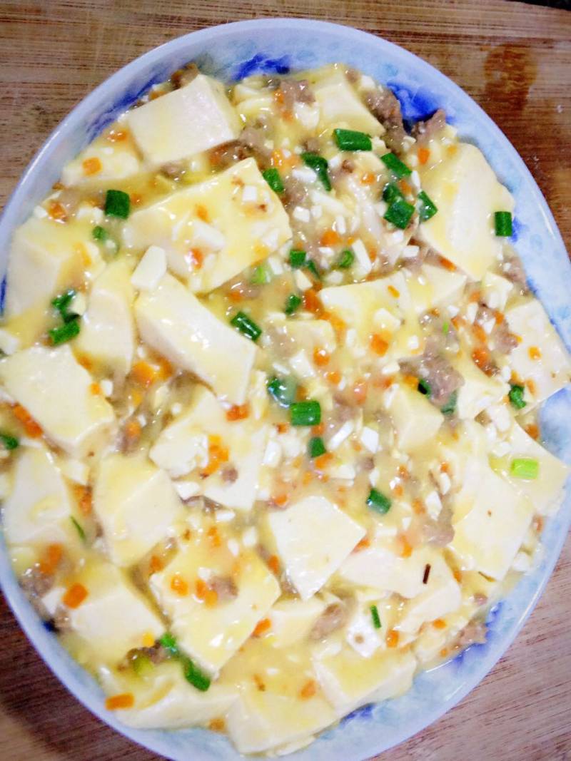 Salted Egg Stewed Tender Tofu