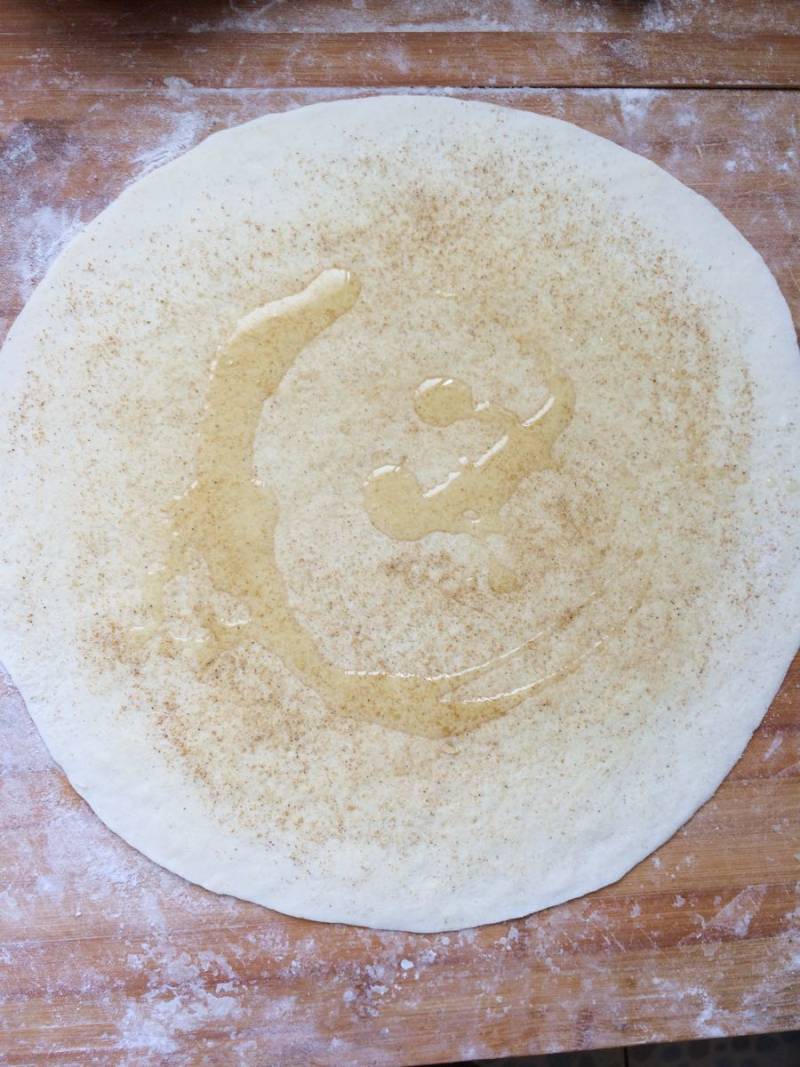 Steps for Making Five Spice Pancake