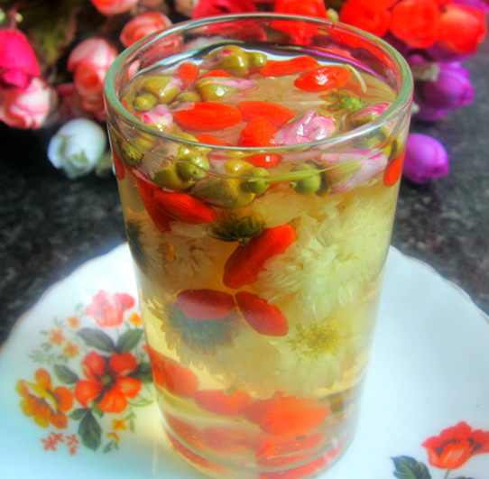 Chrysanthemum and Goji Berry Tea - Liver Nourishing and Eye Brightening