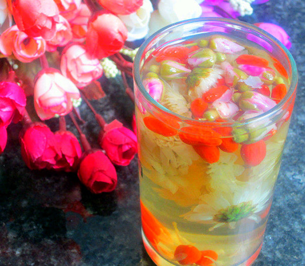 Chrysanthemum and Goji Berry Tea - Liver Nourishing and Eye Brightening