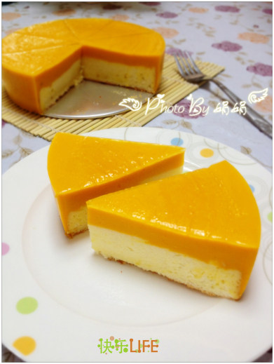 Refreshing Summer Delight - Pumpkin Mousse Cake Step by Step