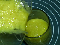 Steps for Making Cabbage Orange Banana Drink