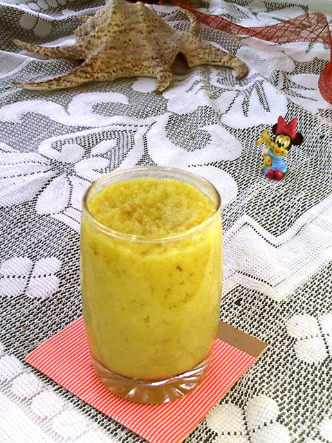 Cabbage Orange Banana Drink